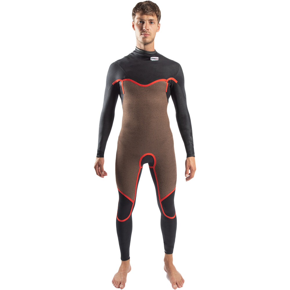 GUL Mens Response FX 5/4mm GBS Chest Zip Wetsuit