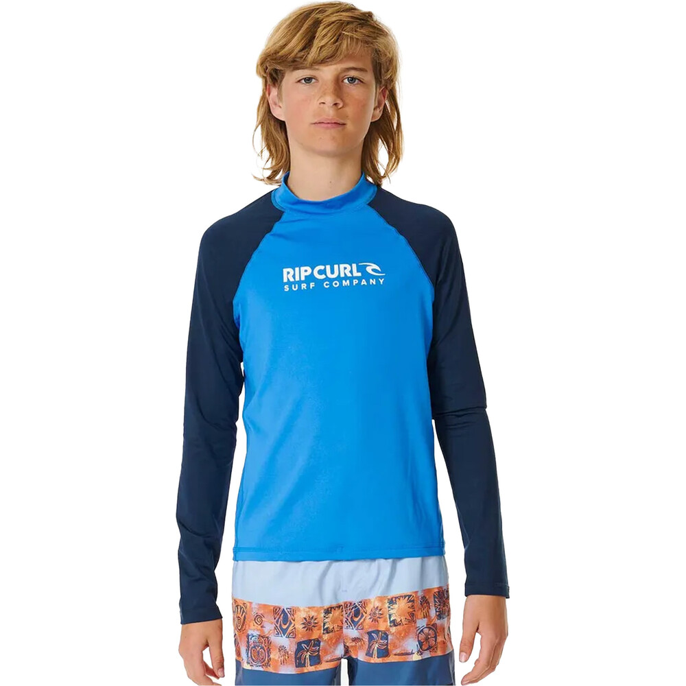 Rip Curl Junior Shock UPF Long Sleeve Rash Vest