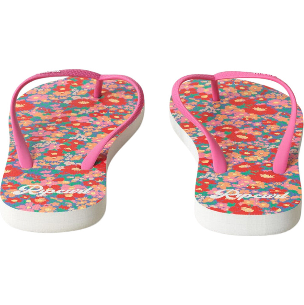 Rip Curl Womens Mixed Bloom Open Toe Flip Flop Pink