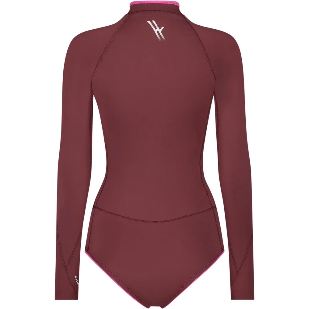 Wallien Womens Horizonia Yulex 1.5mm Front Zip Springsuit Wetsuit