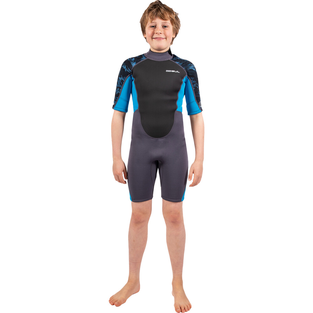 GUL Junior Response 3/2mm Back Zip Shorty Wetsuit