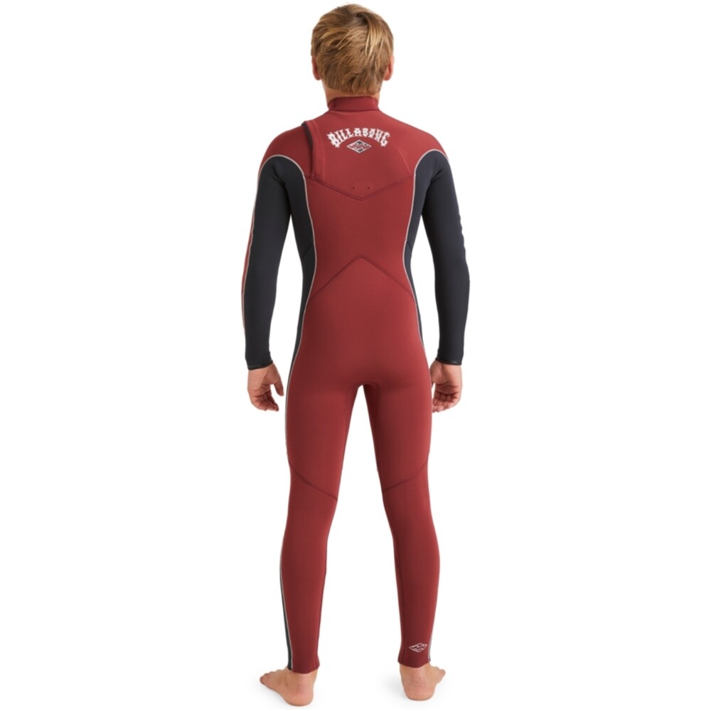 Billabong Junior Absolute Natural 4/3mm Chest Zip Wetsuit