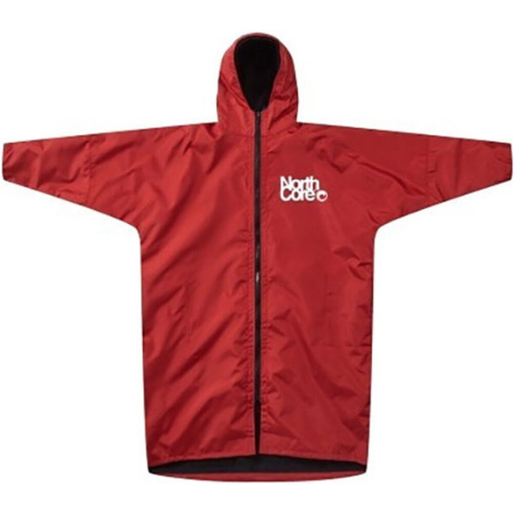 Northcore Beach Basha Pro 4 Season Change Robe Red