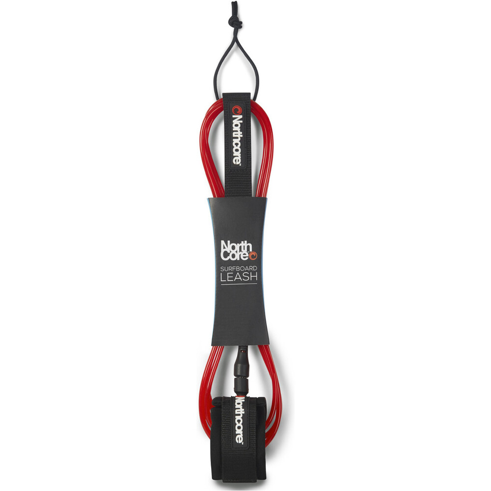 Northcore 8FT Surfboard Leash Red