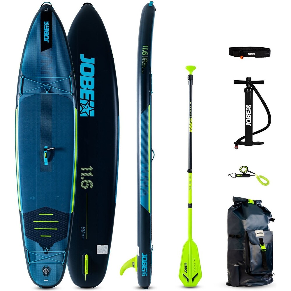 JOBE Duna 11'6 Inflatable SUP Paddle Board Package