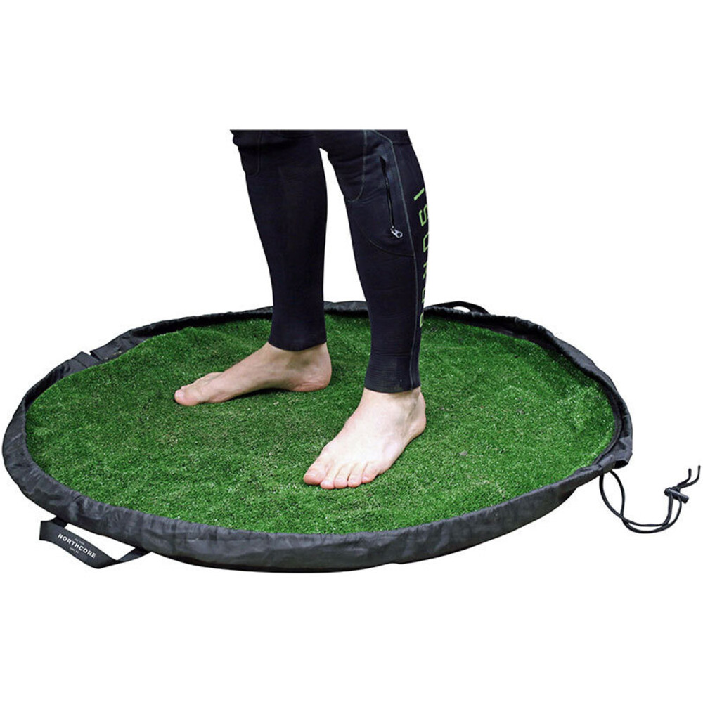 Northcore Grass Waterproof Change Mat / Bag Black/Green