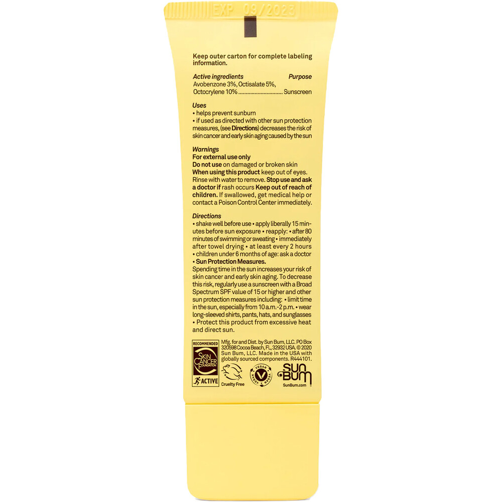 Sun Bum Glow SPF 30 Sunscreen Face Lotion 59ml