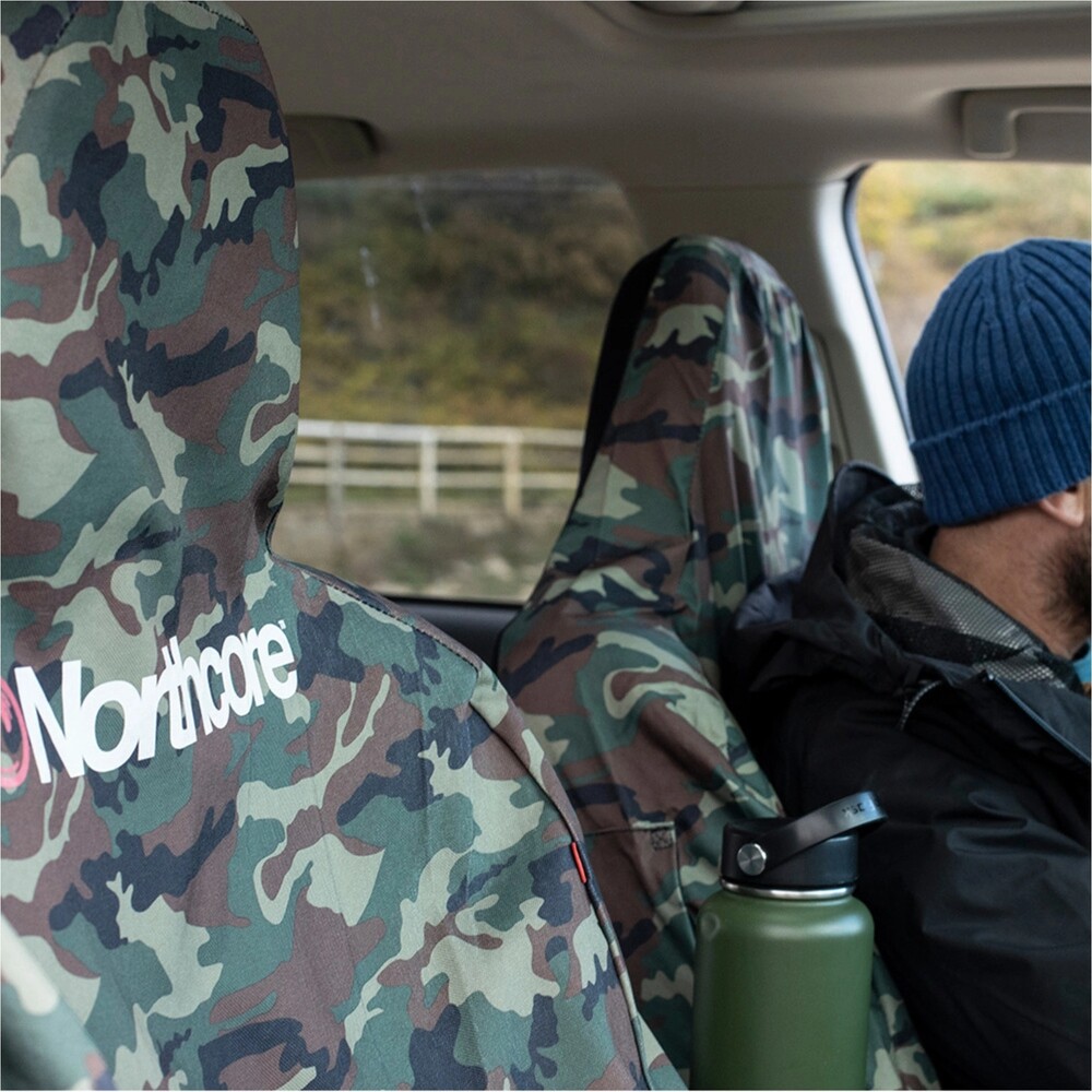 Northcore Waterproof Car Seat Cover Bundle Camo