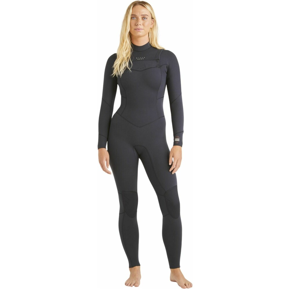 Billabong Womens Salty Dayz 3/2mm Chest Zip Wetsuit Black