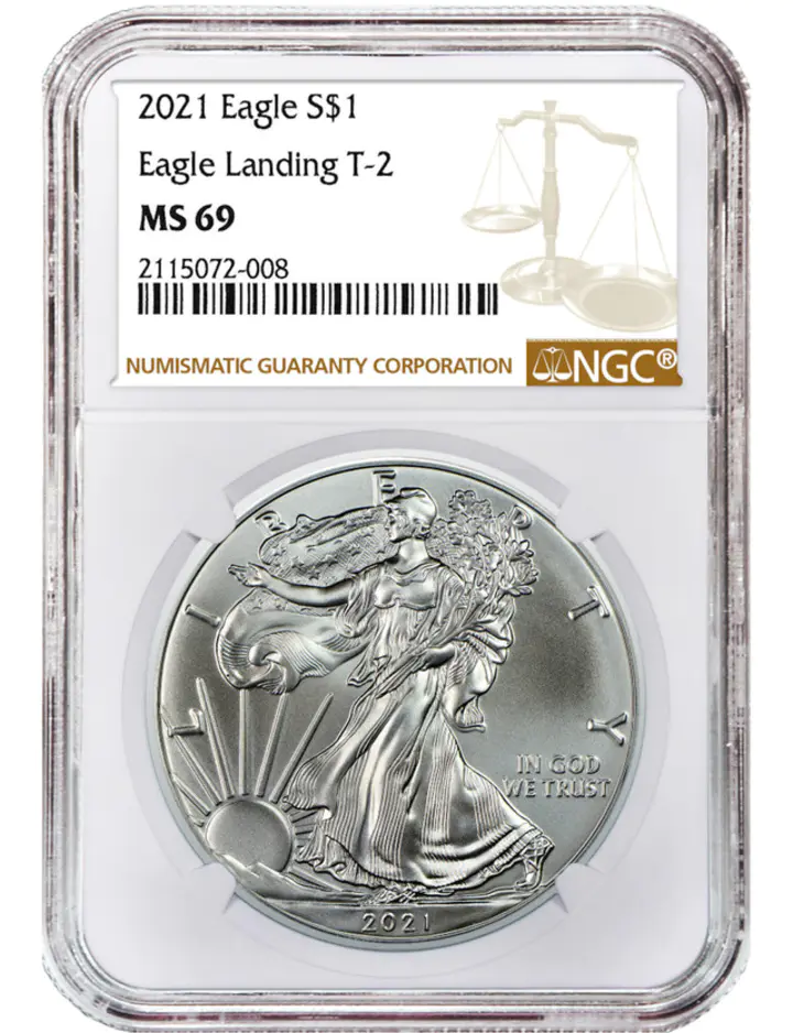 1986-2023 NGC MS-69 US Silver Eagle 38 Coin Set