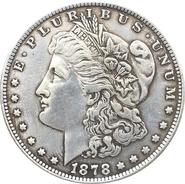 💥【Complete Set】1878-1921 Morgan Silver Dollar 28PC