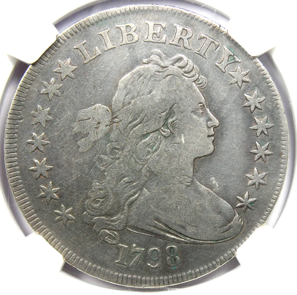 💴Last 12 sets!!! 🪙The Complete Set Of 1794-1804 Liberty Flowing Hair Silver Dollar(11Pcs)