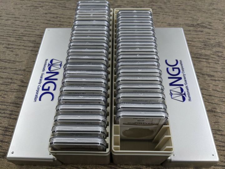 1986-2023 NGC MS-69 US Silver Eagle 38 Coin Set
