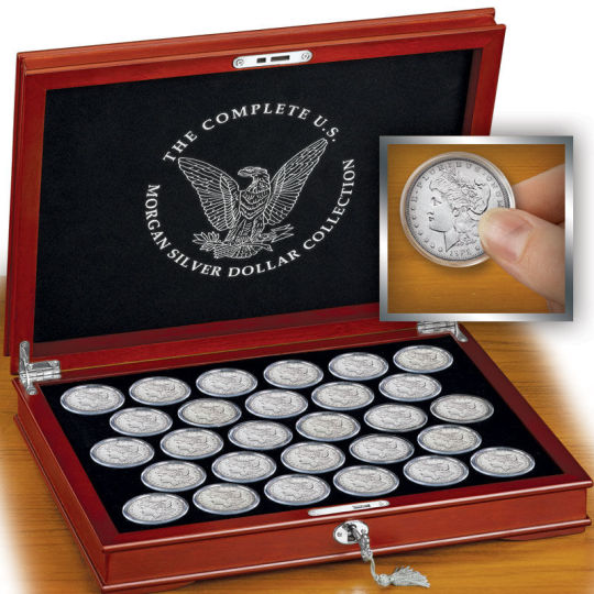 💥【Complete Set】1878-1921 Morgan Silver Dollar 28PC