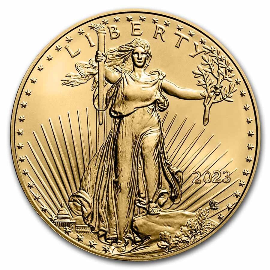 American Eagle 2021-2025 One Ounce Gold Uncirculated Coin