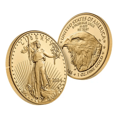 American Eagle 2021-2025 One Ounce Gold Uncirculated Coin