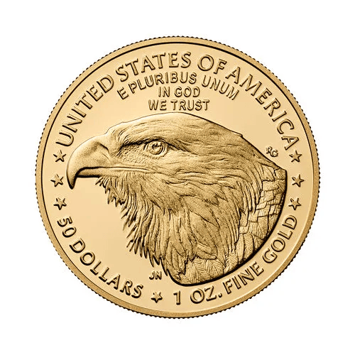 American Eagle 2021-2025 One Ounce Gold Uncirculated Coin