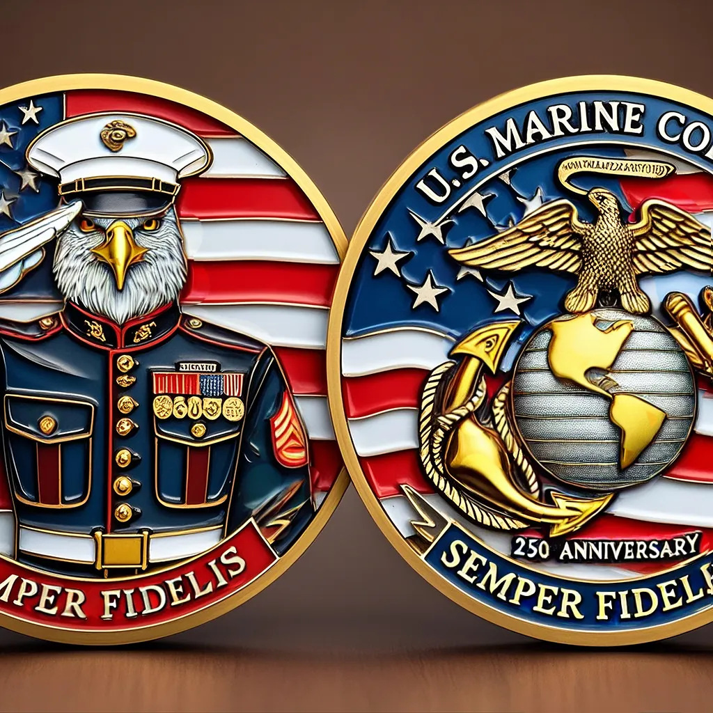 U.S 250th Anniversary Veteran's Tribute Eagle Coin