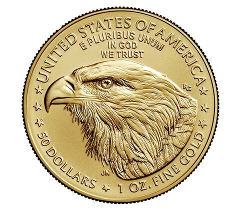 American Eagle 2021-2025 One Ounce Gold Uncirculated Coin