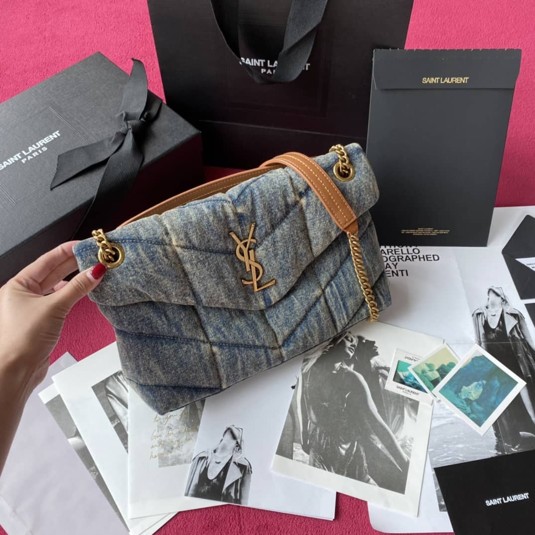 Saint Laurent Bag Dupe Loulou Puffer Small Bag Replica Satchel
