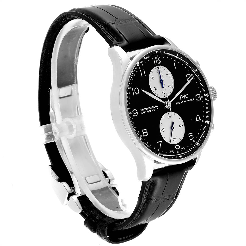 IWC Portuguese Chronograph Automatic Steel Mens Watch IW371404