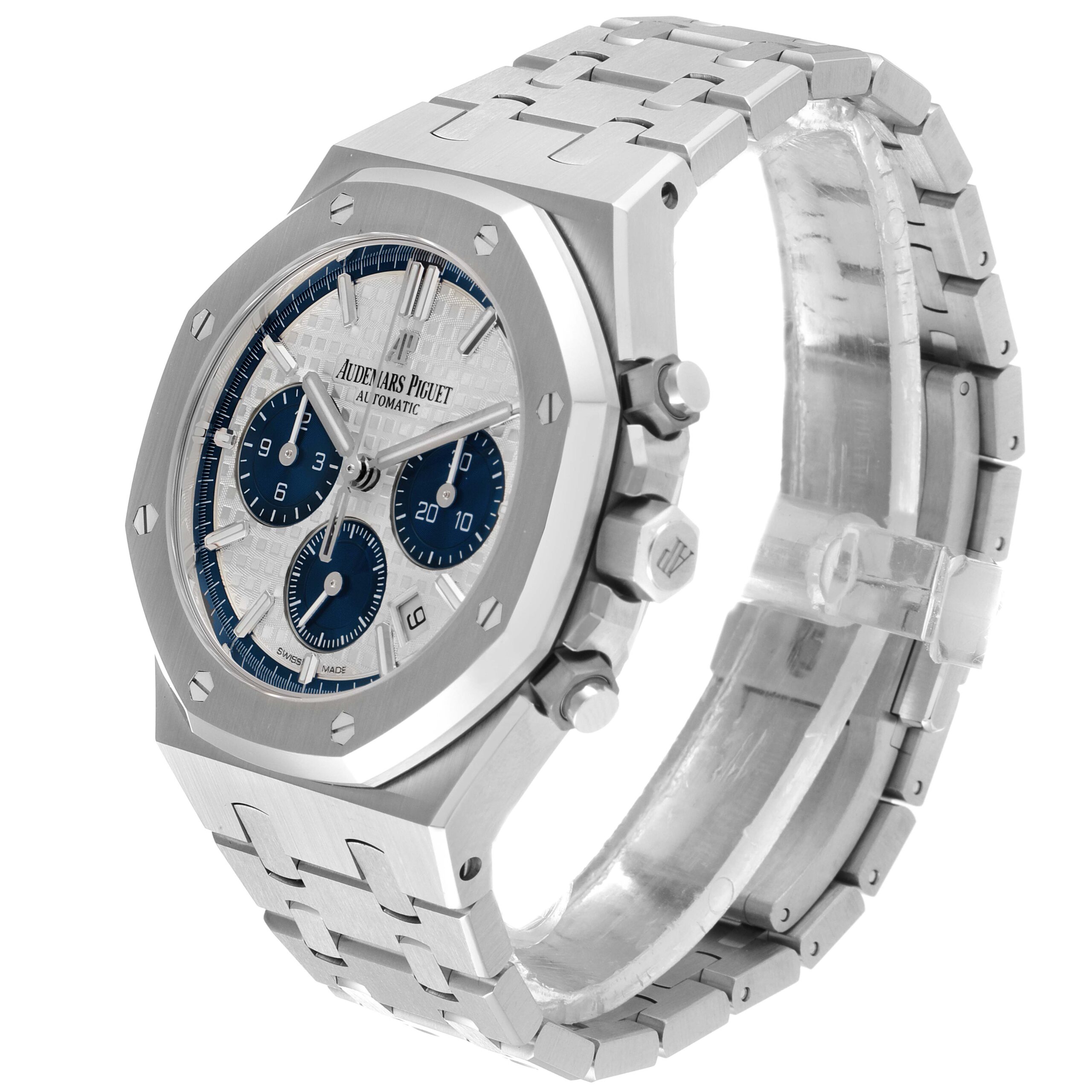Audemars Piguet Royal Oak Chronograph Steel Mens Watch 26315ST Box Card