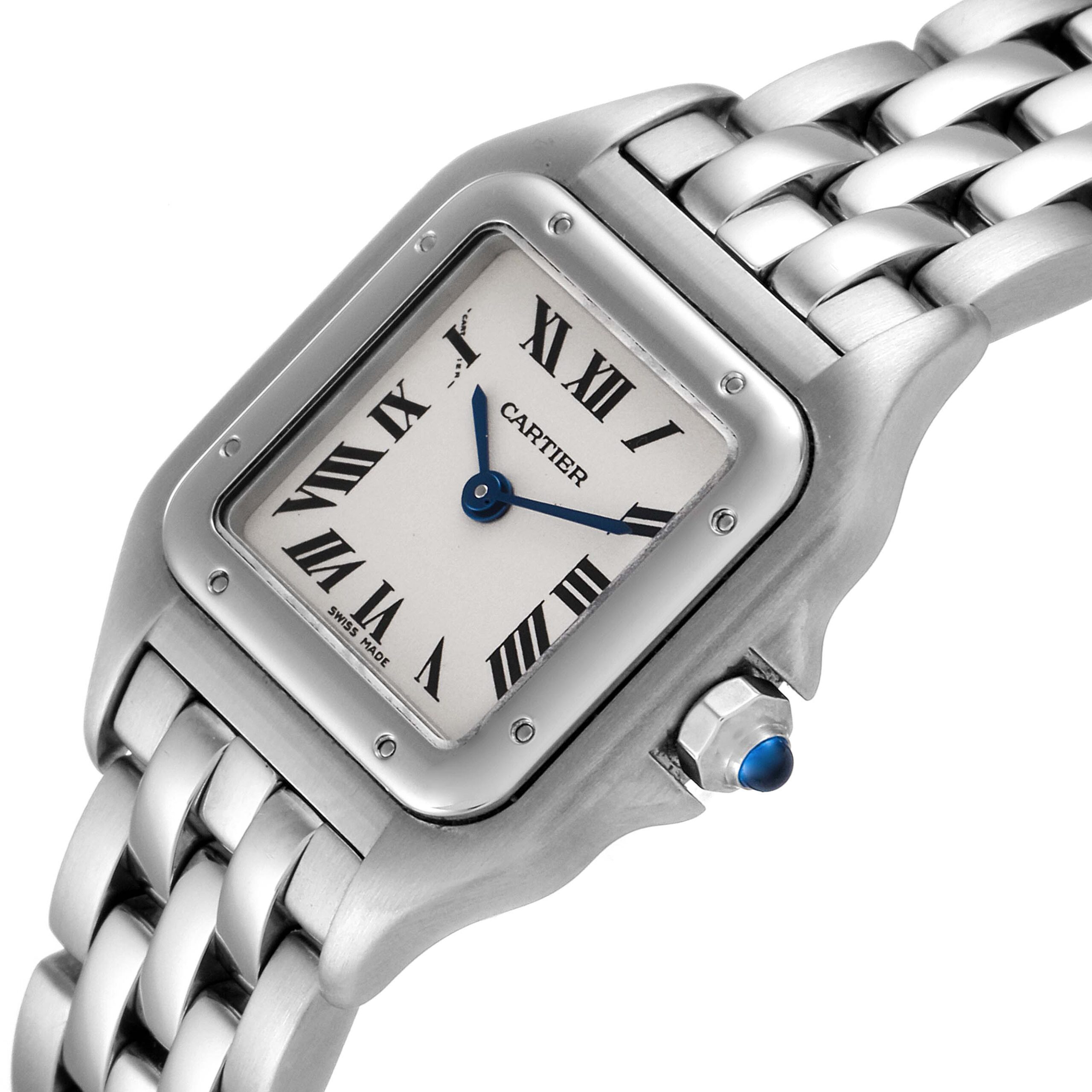 Cartier Panthere Ladies Small Stainless Steel Watch W25033P5