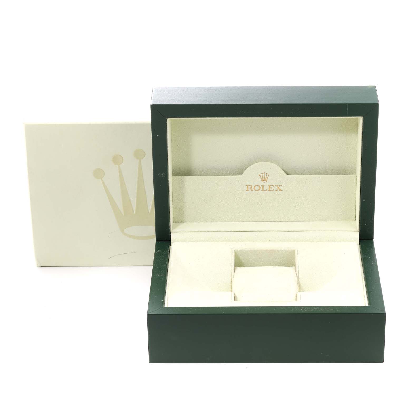 Rolex Datejust Steel White Gold Black Diamond Dial Mens Watch 116234