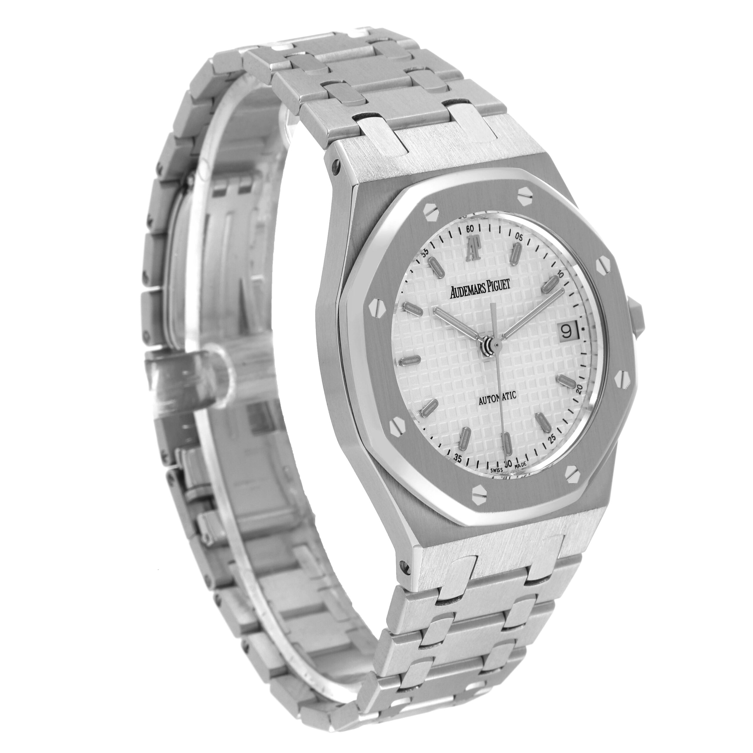 Audemars Piguet Royal Oak White Dial Steel Mens Watch 14790ST