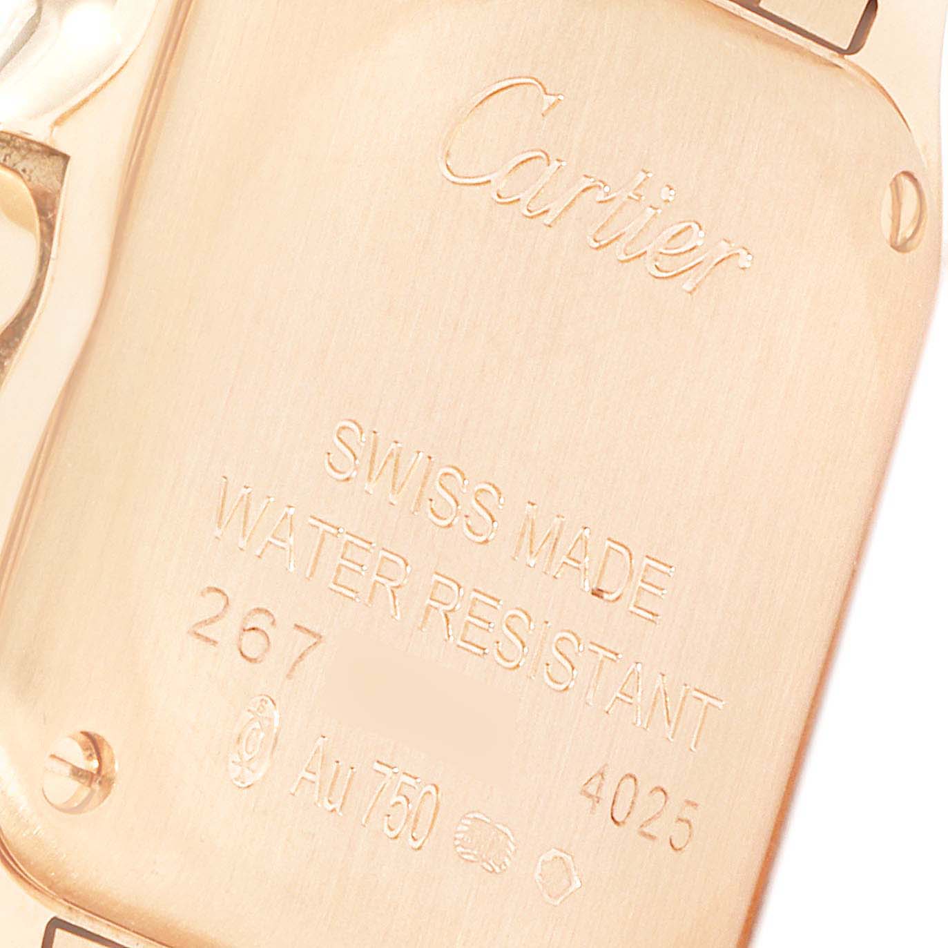 Cartier Panthere 18k Rose Gold Small Ladies Watch WGPN0006 Unworn