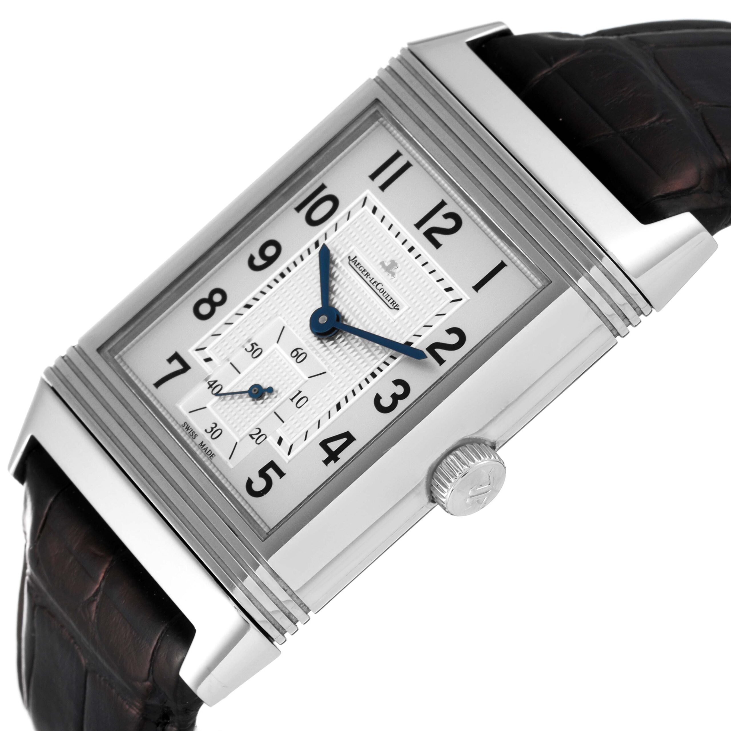 Jaeger LeCoultre Reverso Grande Steel Mens Watch 273.8.04 Q3738420