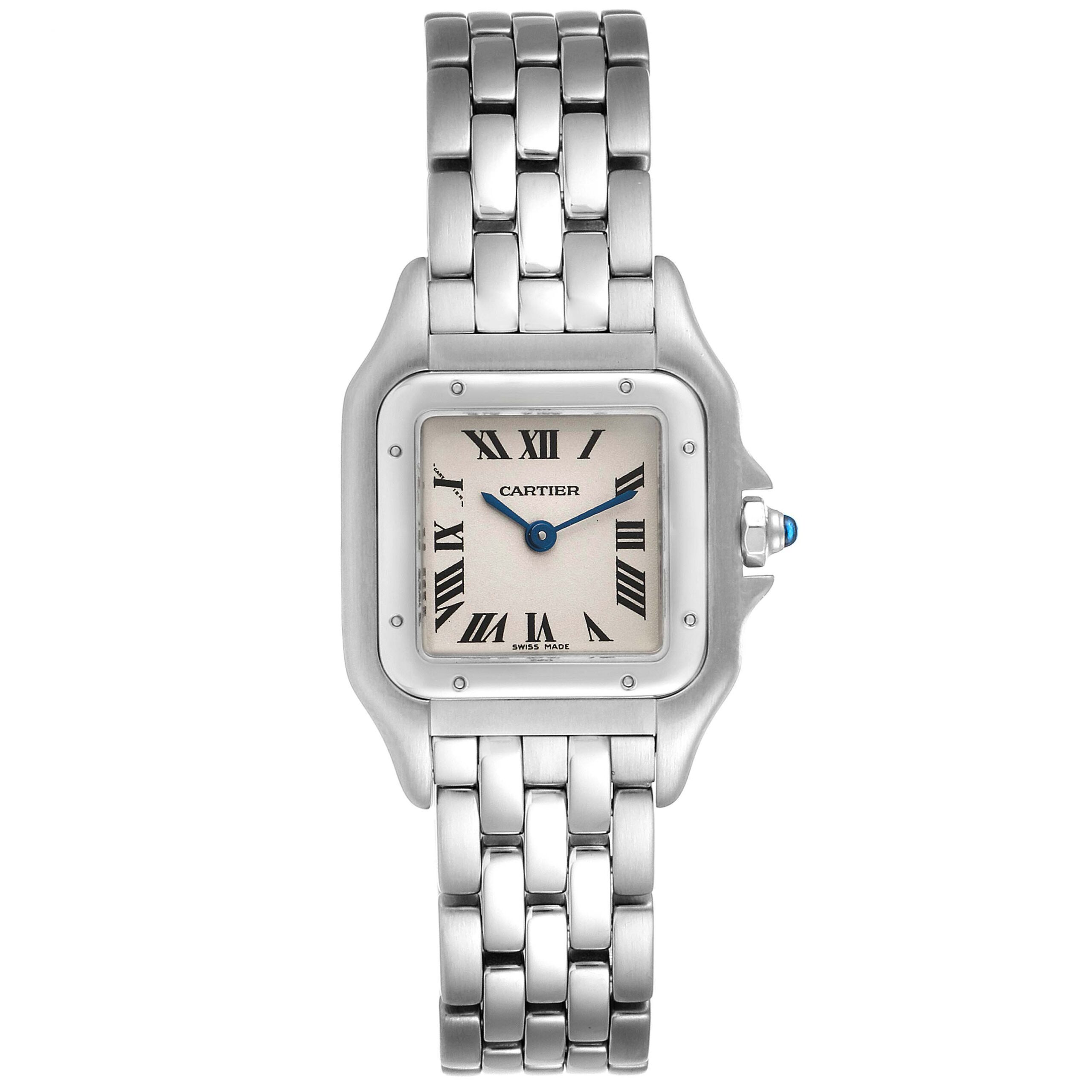 Cartier Panthere Ladies Small Stainless Steel Watch W25033P5