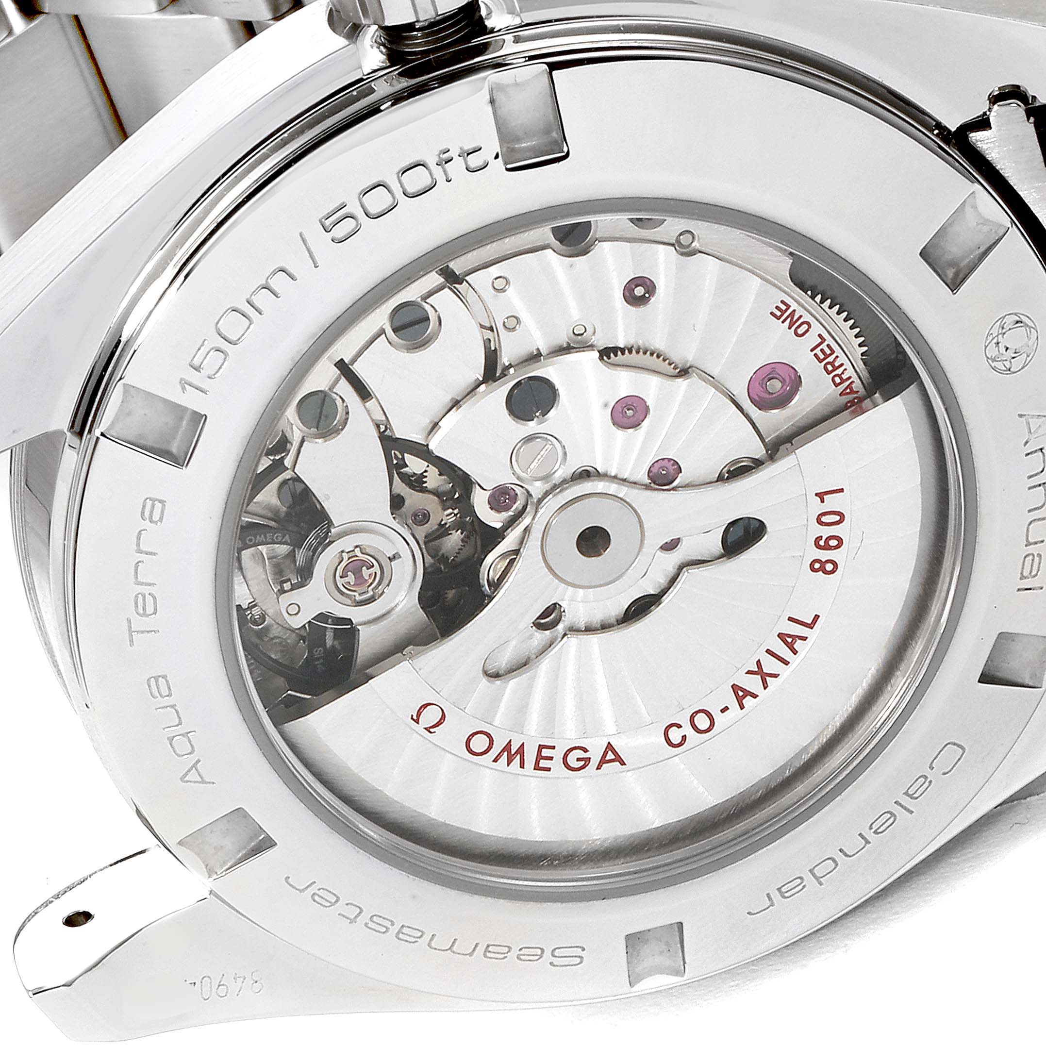 Omega Seamaster Aqua Terra Annual Calendar Watch 231.10.43.22.06.001 Box Card