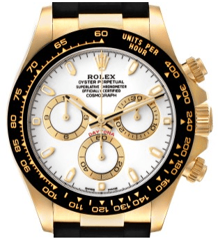 Rolex Daytona Steel 18k Yellow Gold Slate Dial Mens Watch 116523 Box Papers
