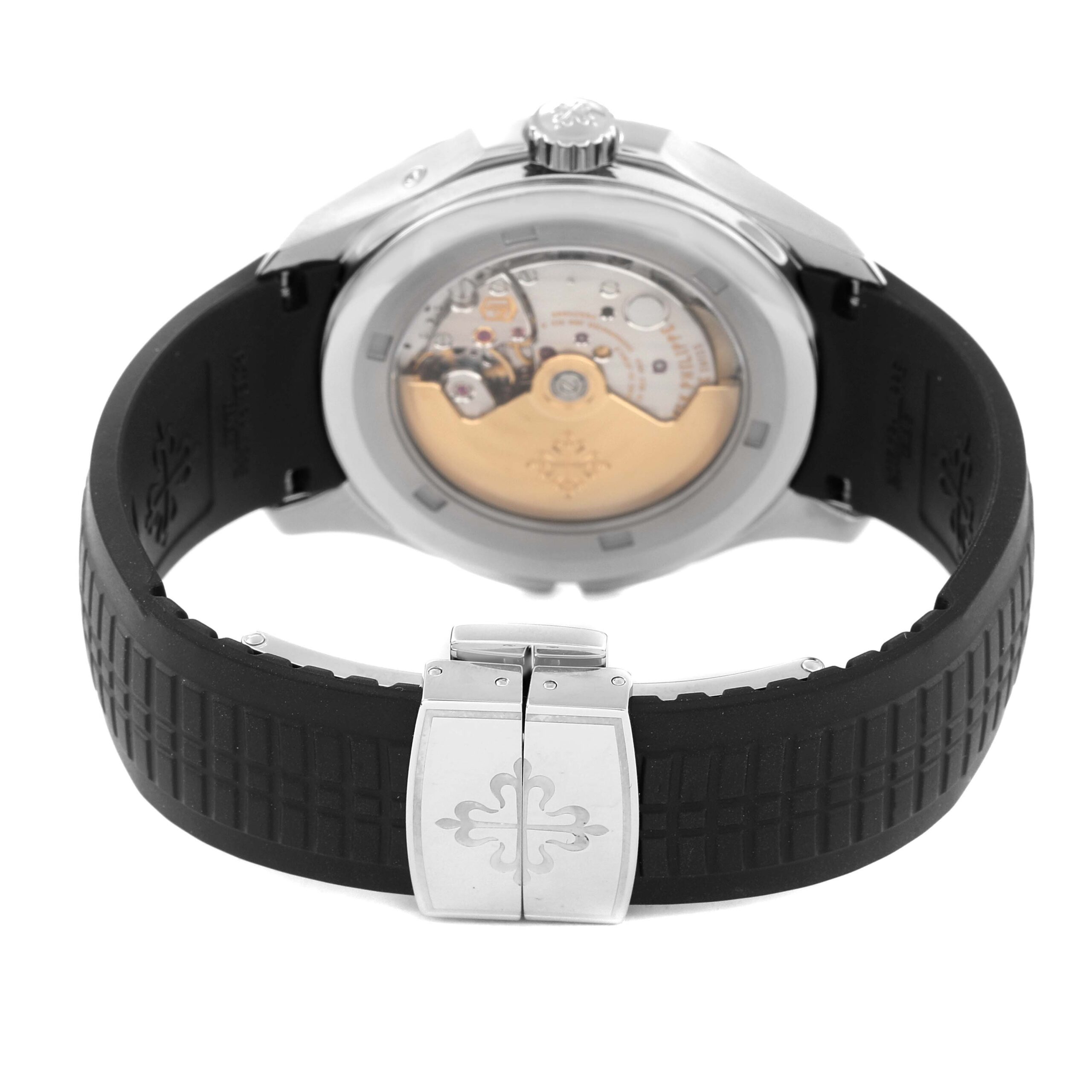 Patek Philippe Aquanaut Travel Time Steel Mens Watch 5164A Box Papers