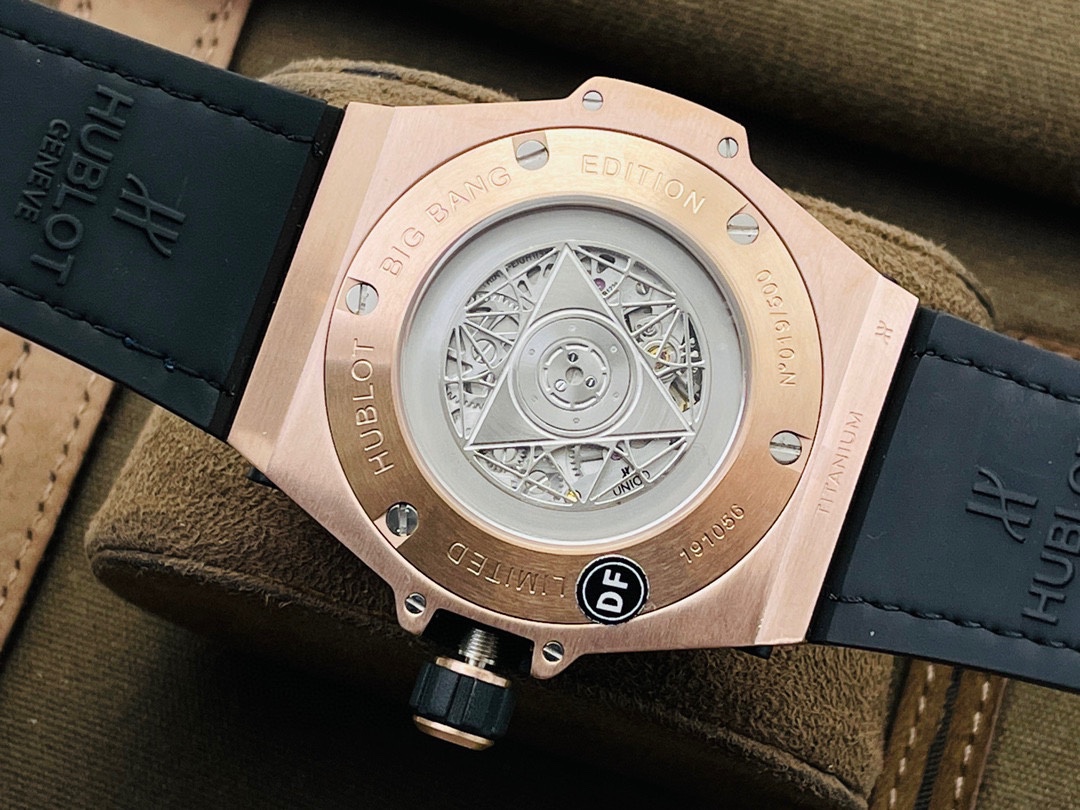Hengbao HB Yu. Hublot Big Bang Sang Bleu series 415.NX.1112.VR.MXM16 tattoo watch personality