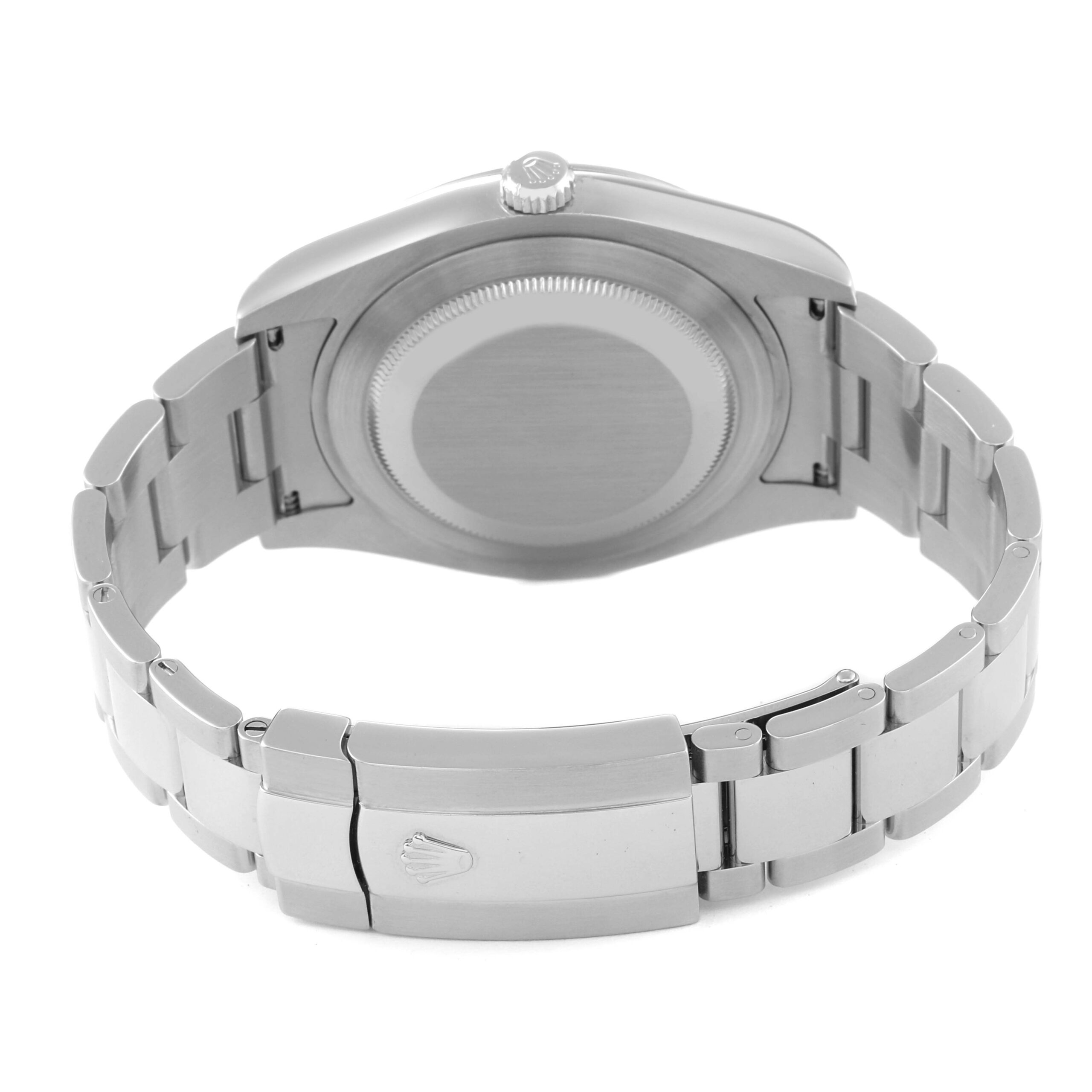 Rolex Datejust II 41mm Silver Baton Dial Steel Mens Watch 116300