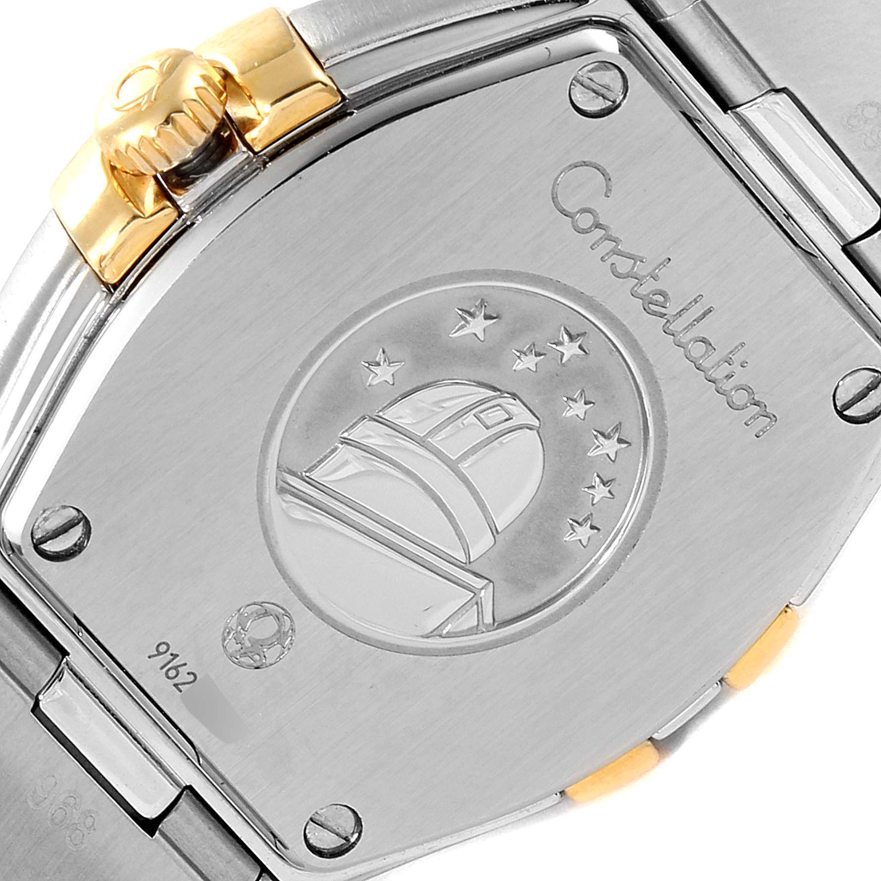 Omega Constellation Star Steel Yellow Gold Diamond Ladies Watch 123.25.24.60.05.001