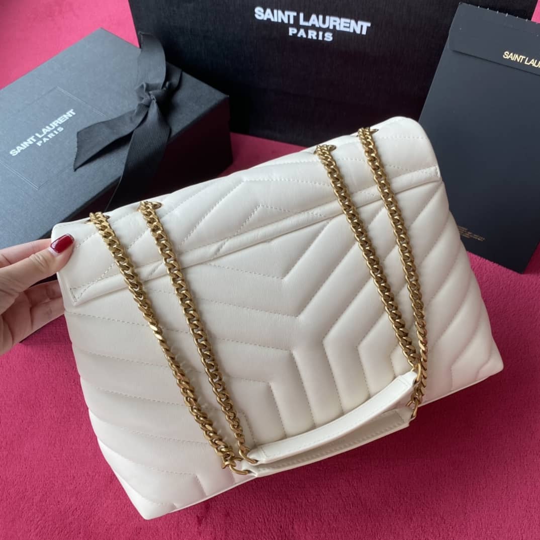 YSL Loulou Medium Quilted “Y” Leather Replica Bag