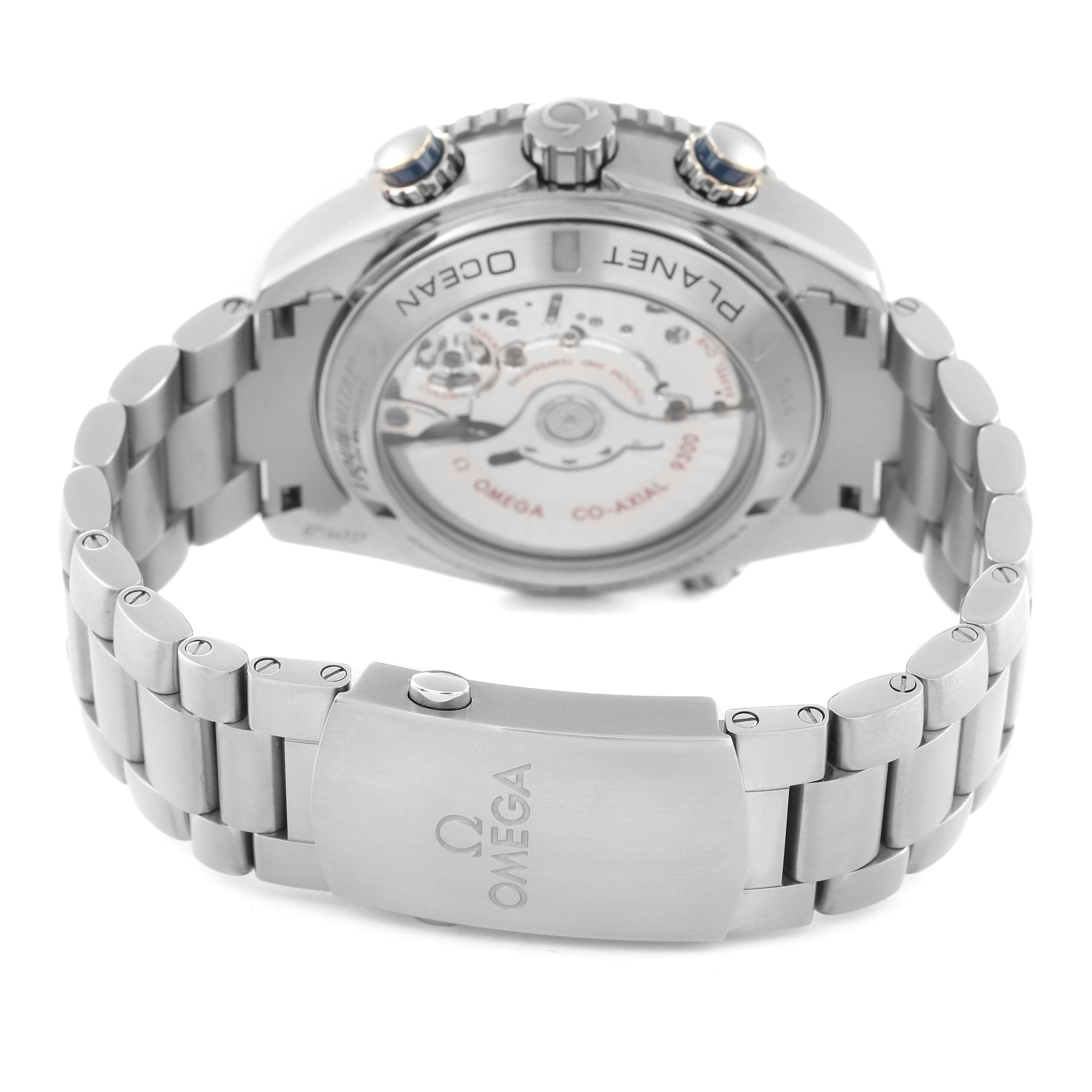Omega Planet Ocean Chronograph Titanium Mens Watch 232.90.46.51.03.001 Box Card