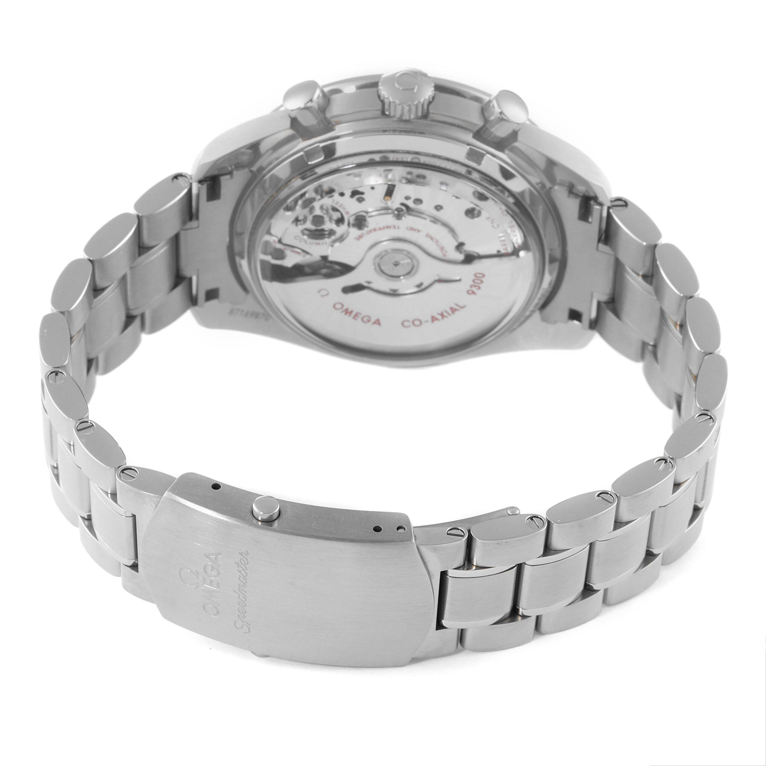 Omega Speedmaster Blue Dial Titanium Mens Watch 311.90.44.51.03.001 Box Card