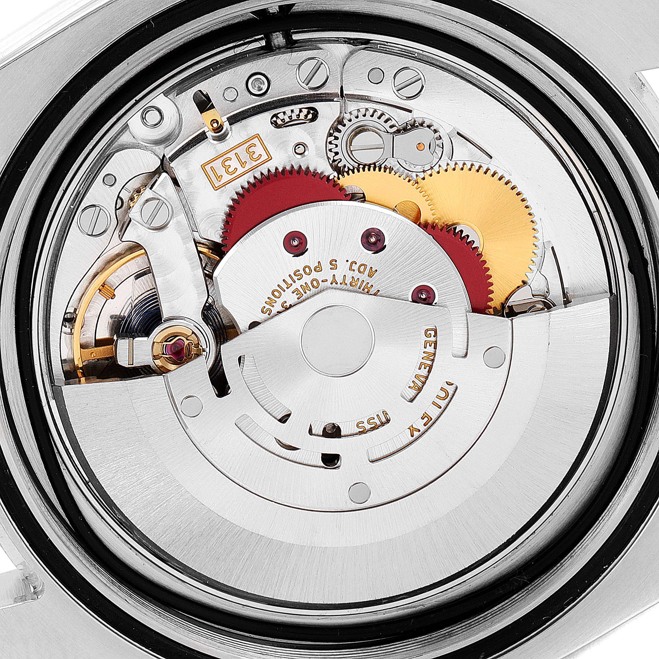 Rolex Milgauss Black Dial Green Crystal Steel Mens Watch 116400V Box Card