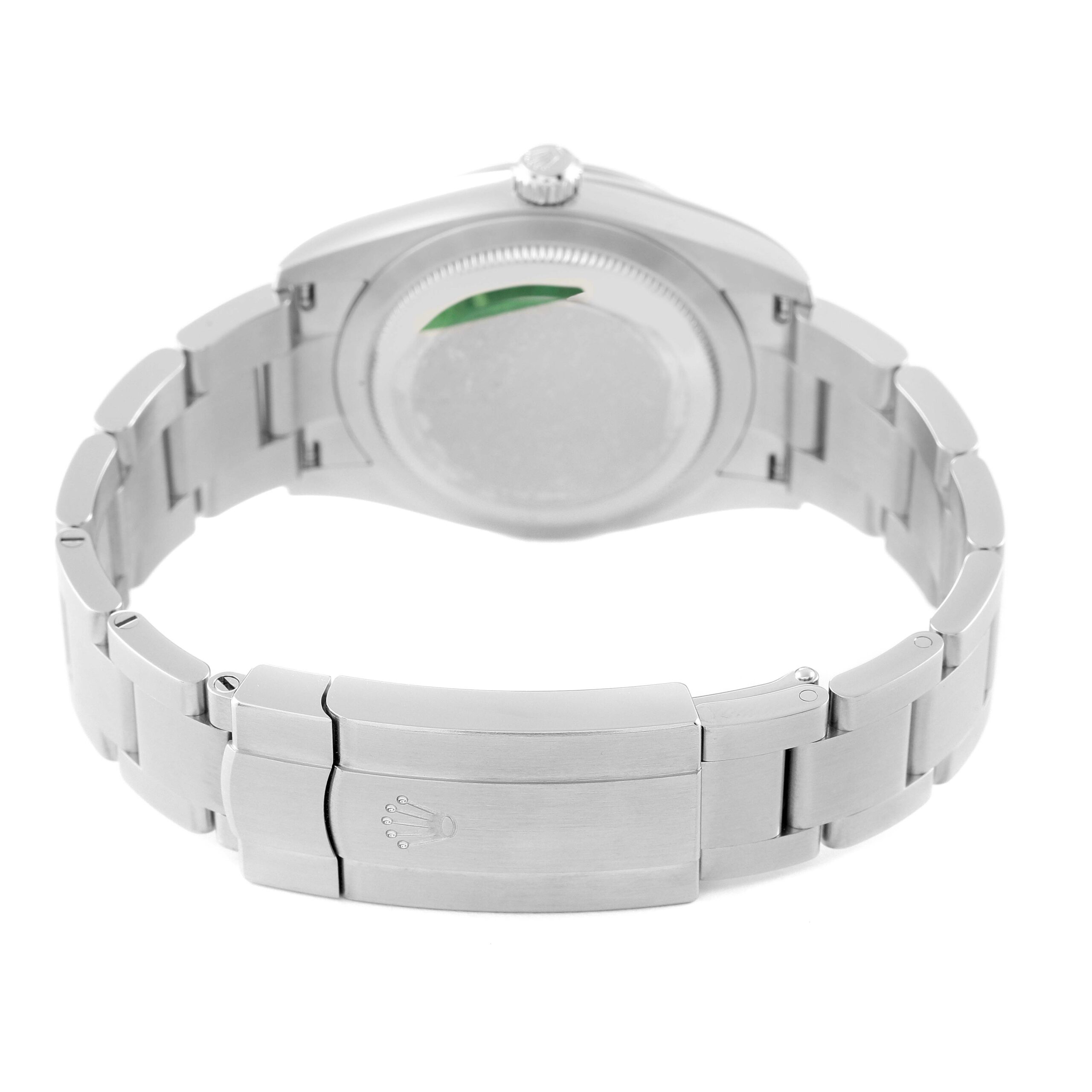 Rolex Oyster Perpetual 34mm Black Dial Steel Mens Watch 124200 Unworn