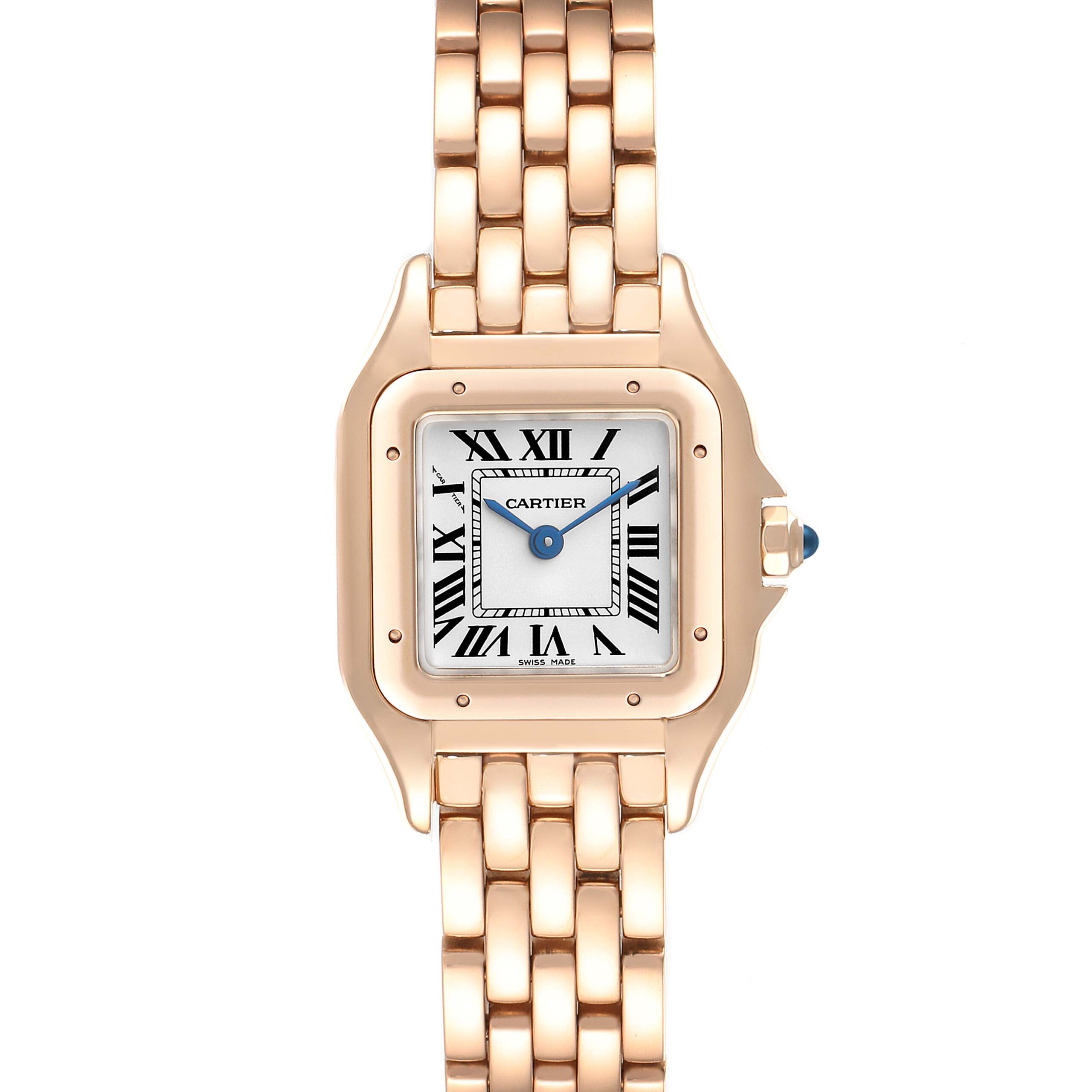 Cartier Panthere 18k Rose Gold Small Ladies Watch WGPN0006 Unworn
