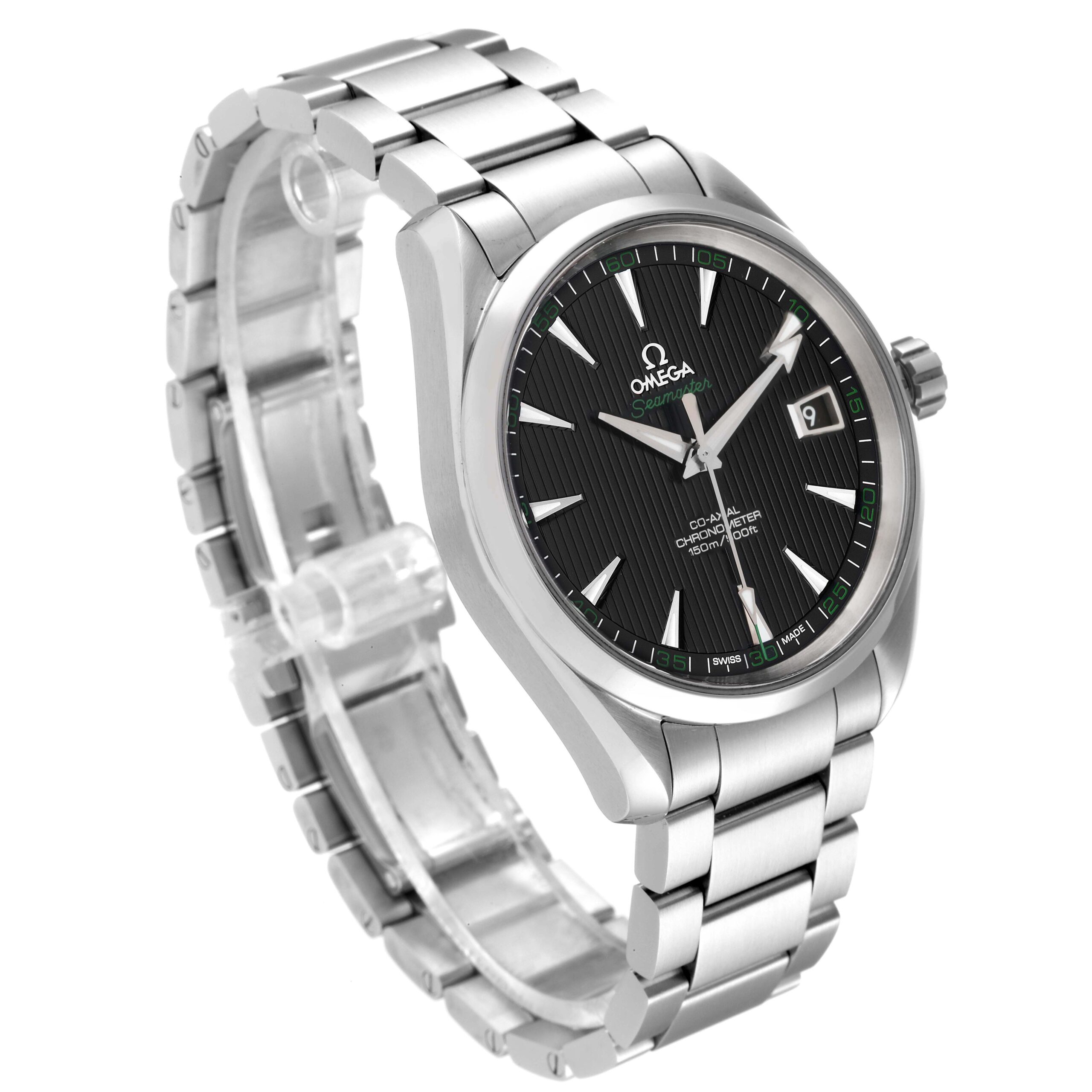 Omega Seamaster Aqua Terra Golf Edition Steel Mens Watch 231.10.42.21.01.001 Card