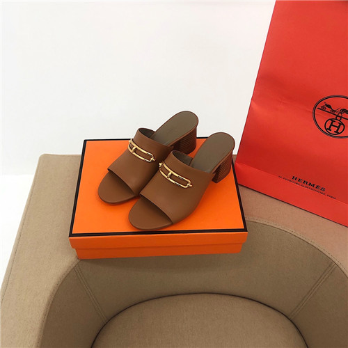 hermes lady slippers sandals