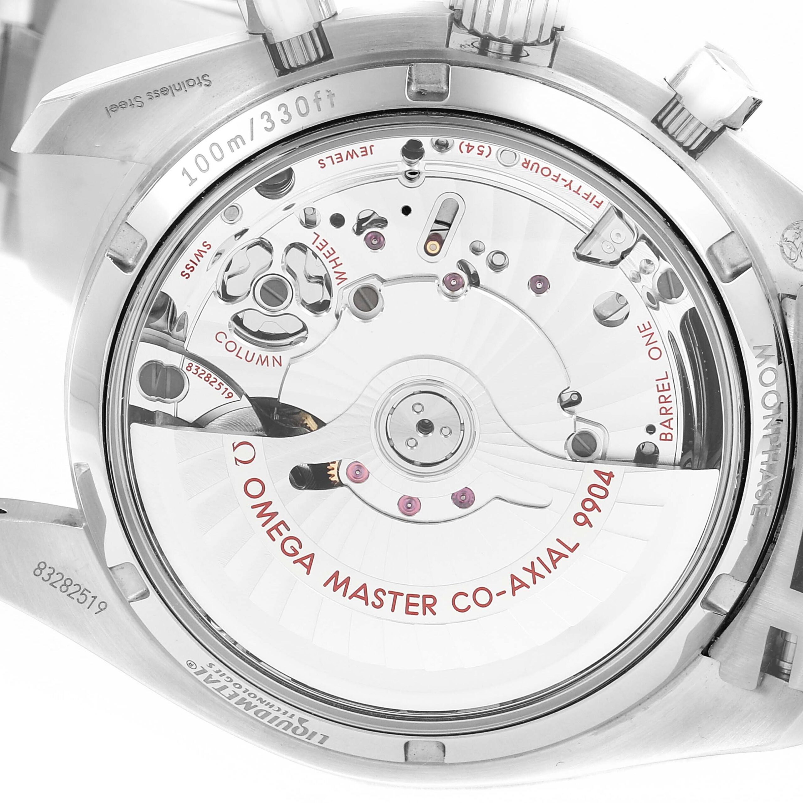 Omega Speedmaster Moonphase Chronograph Mens Watch 304.33.44.52.03.001 Box Card