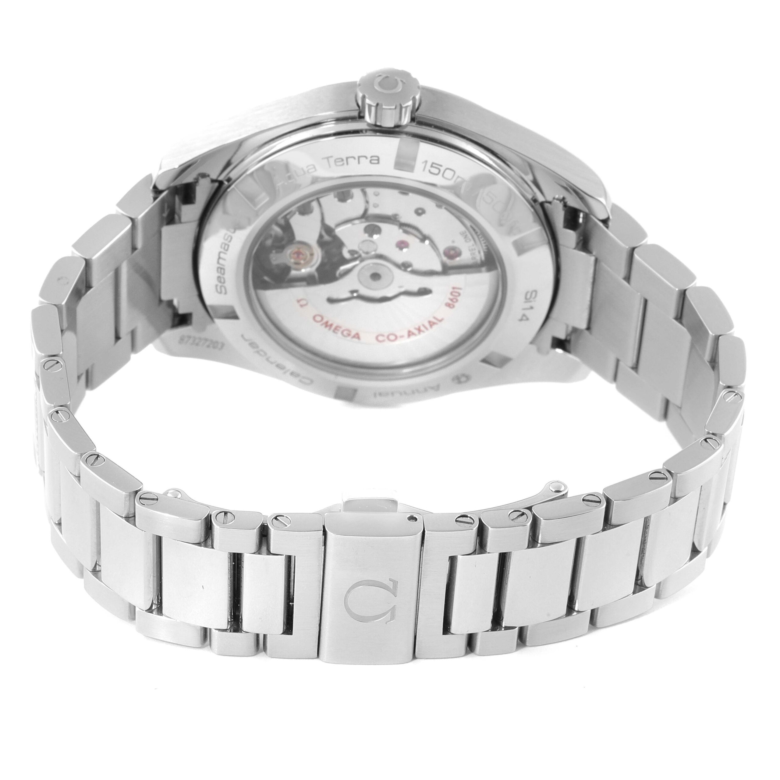 Omega Seamaster Aqua Terra Annual Calendar Watch 231.10.43.22.03.002 Box Card