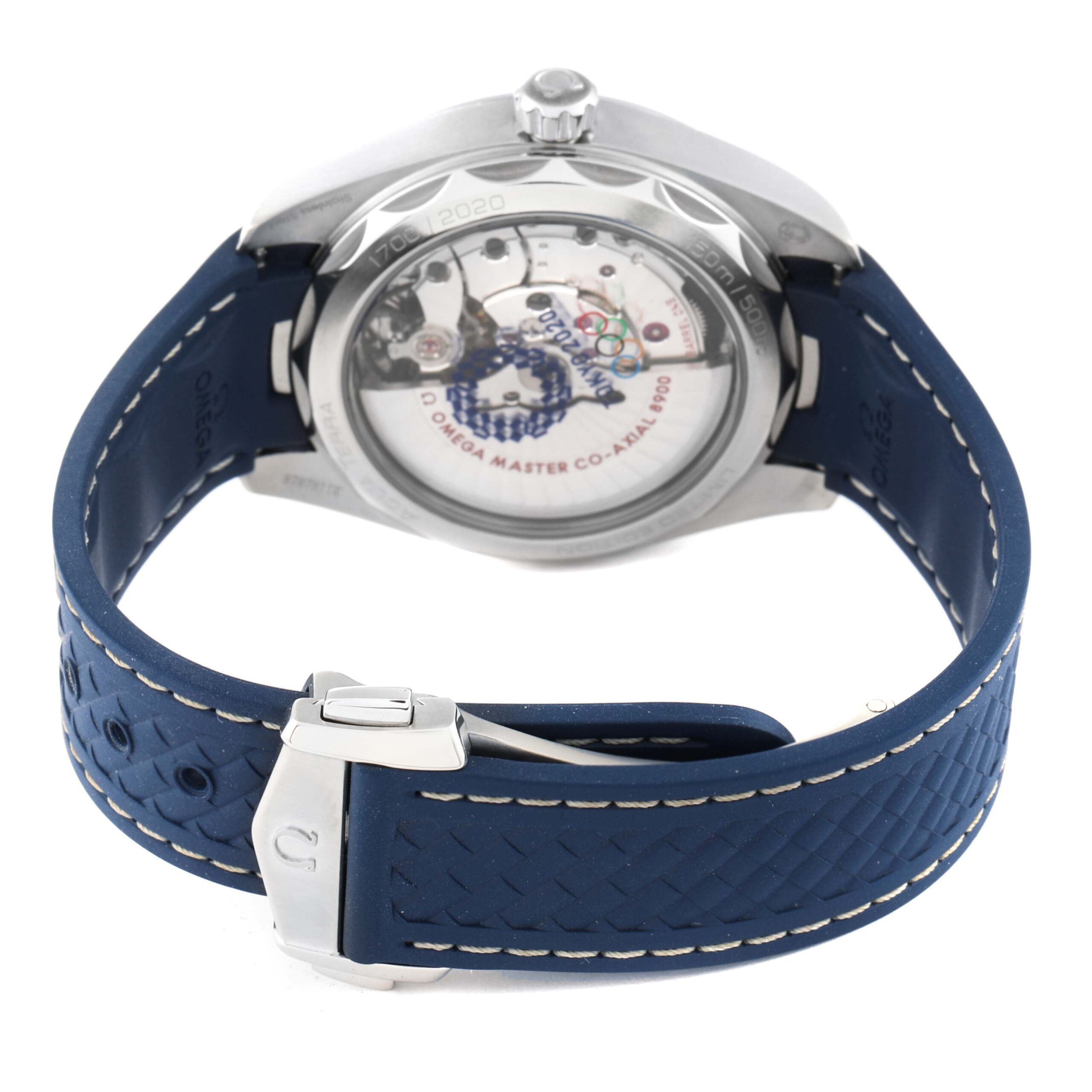 Omega Seamaster Aqua Terra Olympic Games Steel Mens Watch 522.12.41.21.03.001 Unworn