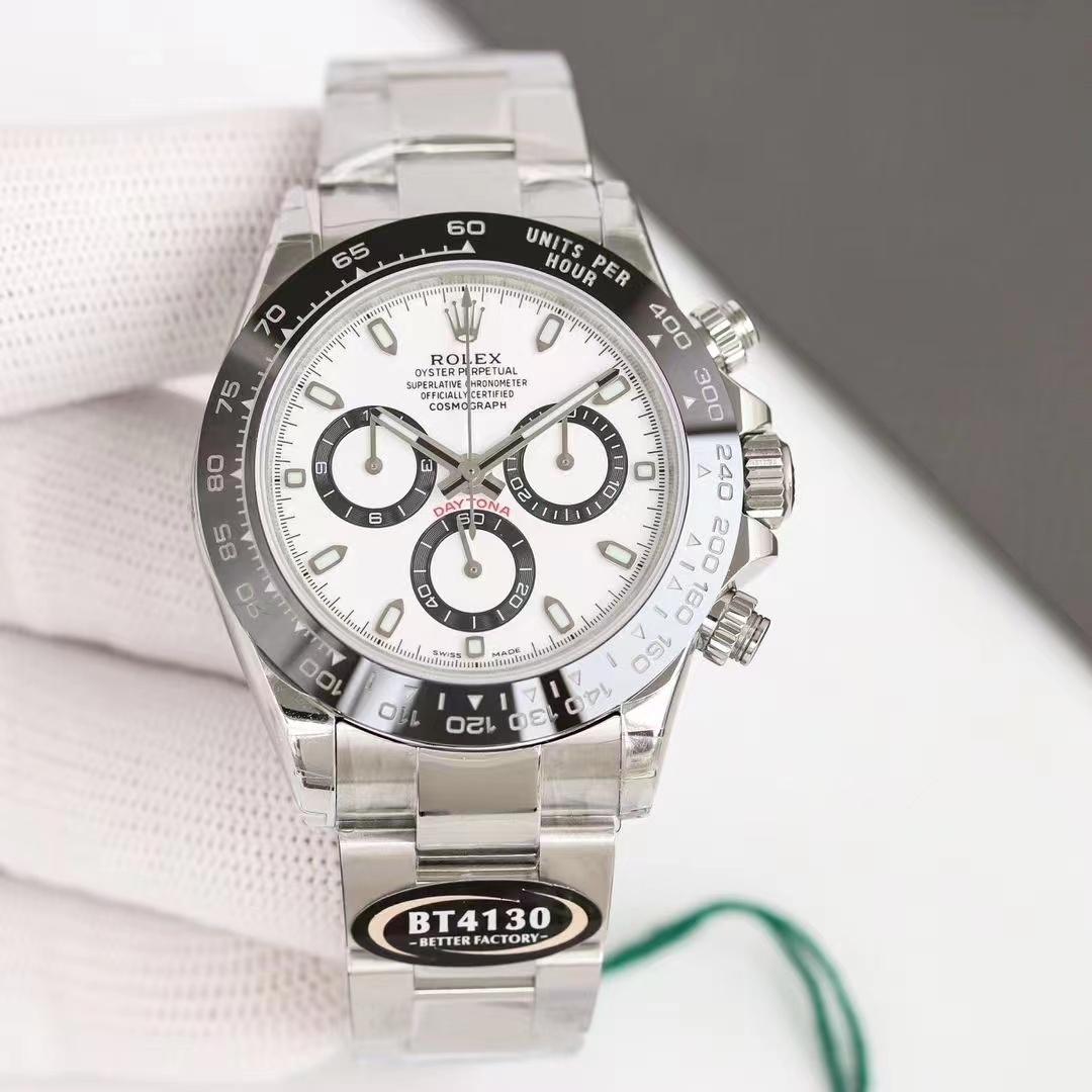 Rolex Cosmograph Daytona Ceramic Bezel Black Dial Mens Watch 116500 Box Card